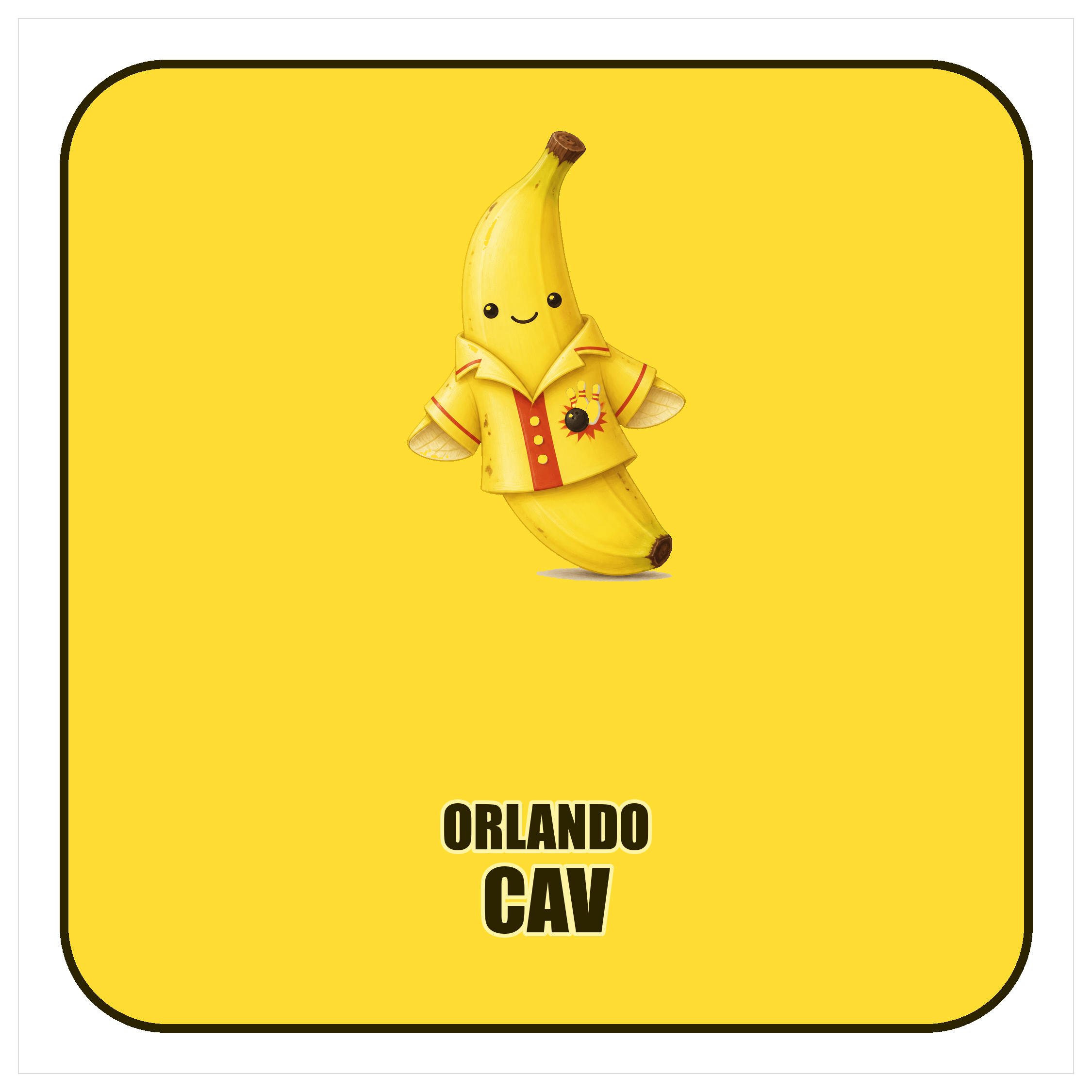 Cav banana magnet